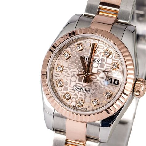 rose colored women's rolex jubilee watch|Rolex Lady.